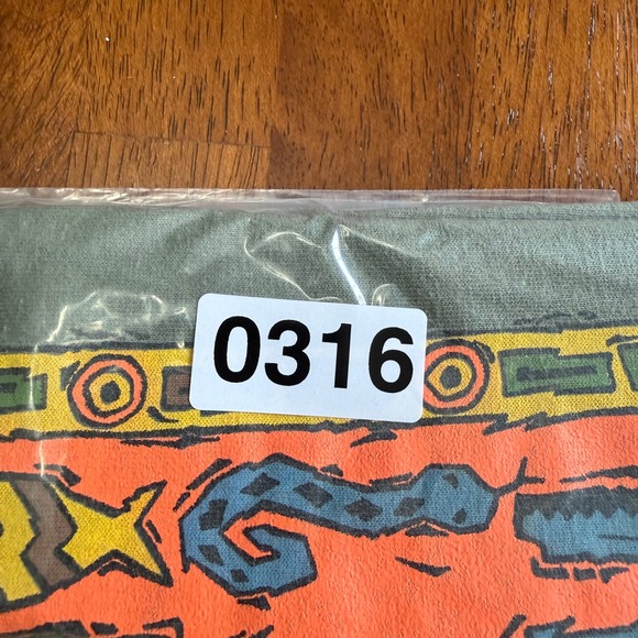 Vtg Alore Save The Rainforests T-Shirt Mens XL Green 1994 Greg Scott Made in USA - Picture 10 of 10